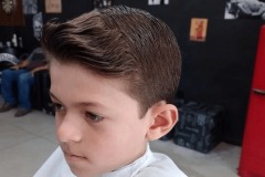 Британка стрижка для мальчиков на густые волосы