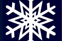 Варіанти шаблонів для сніжинки