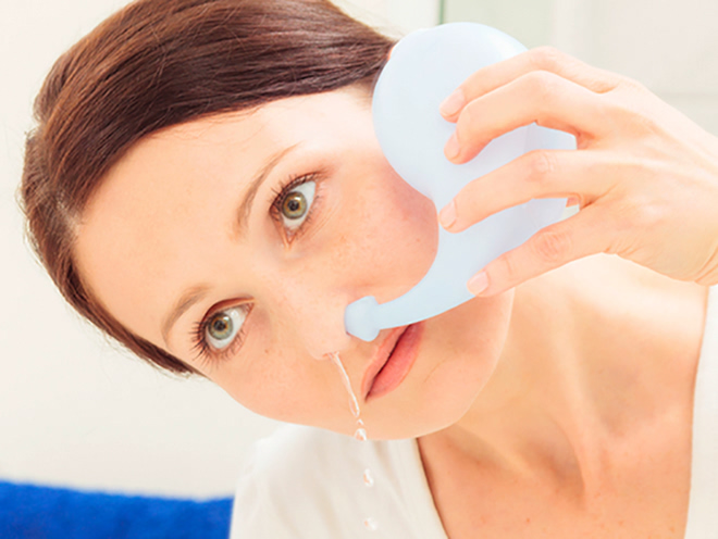 как правильно использовать средство для промывания носа