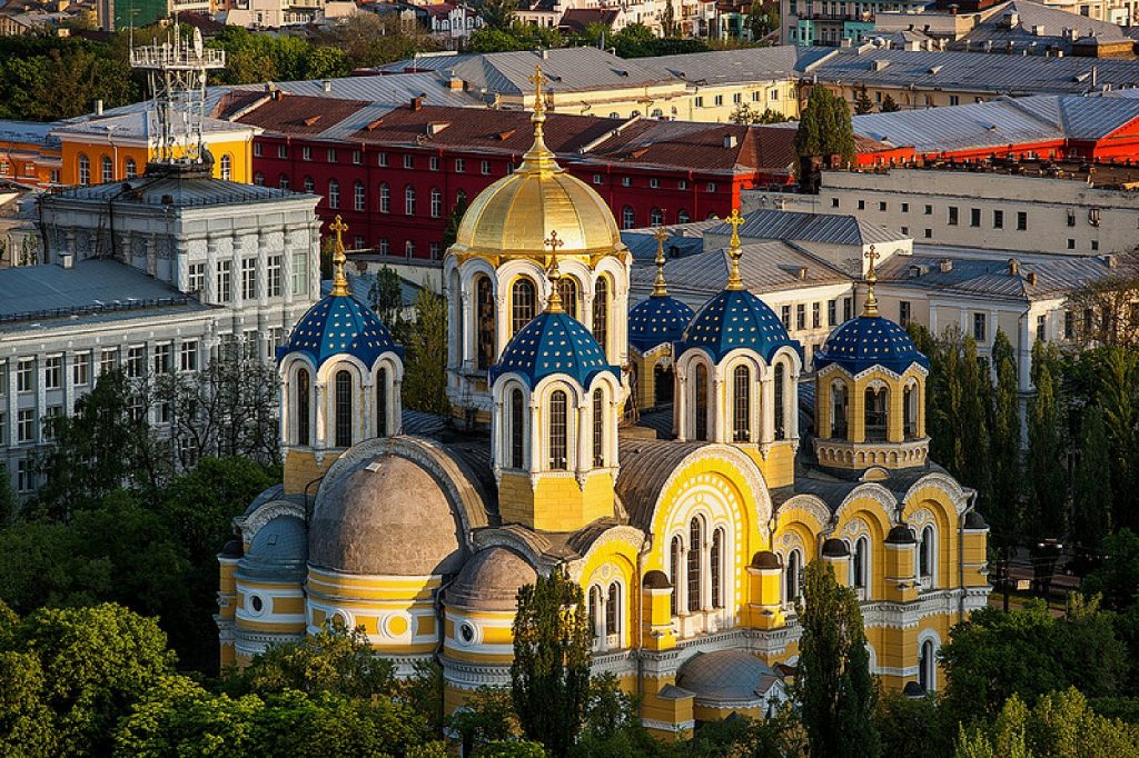 Владимирский собор сверху