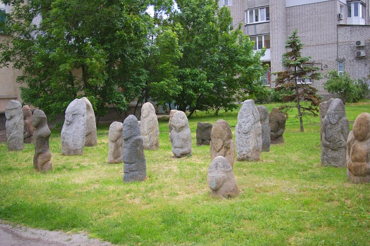 Половецкие каменные бабы