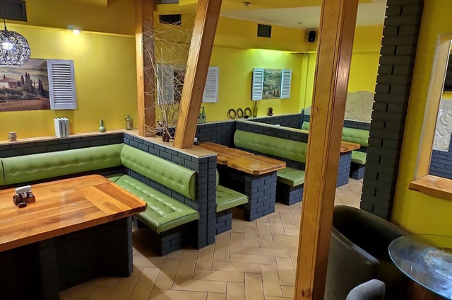 В «Pizza House» можно поесть в уютной атмосфере