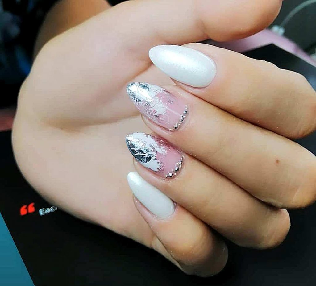 нюд с втиркой и фольгой