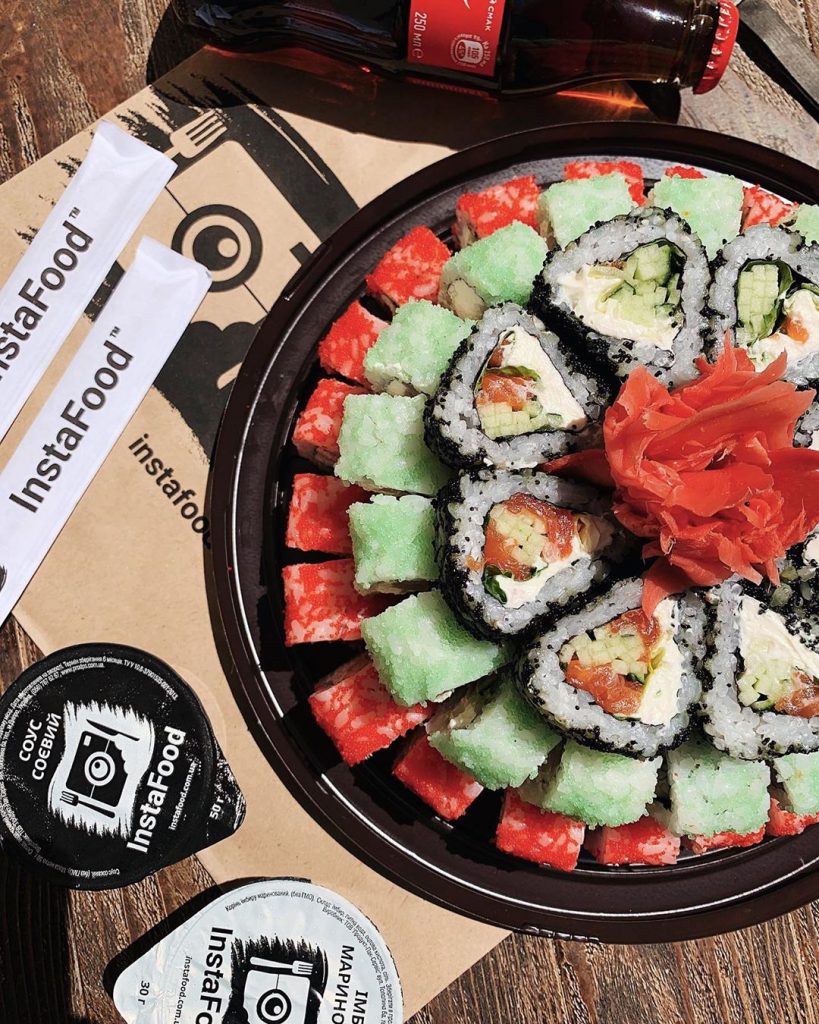 «Instafood» суши