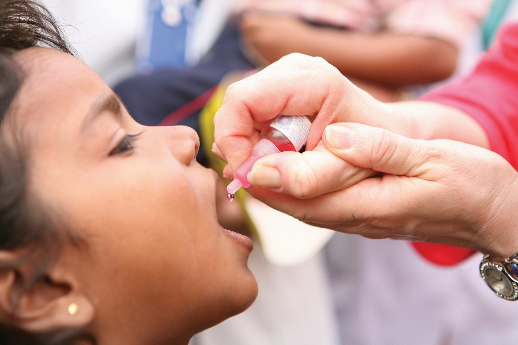 Щеплення від поліомієліту