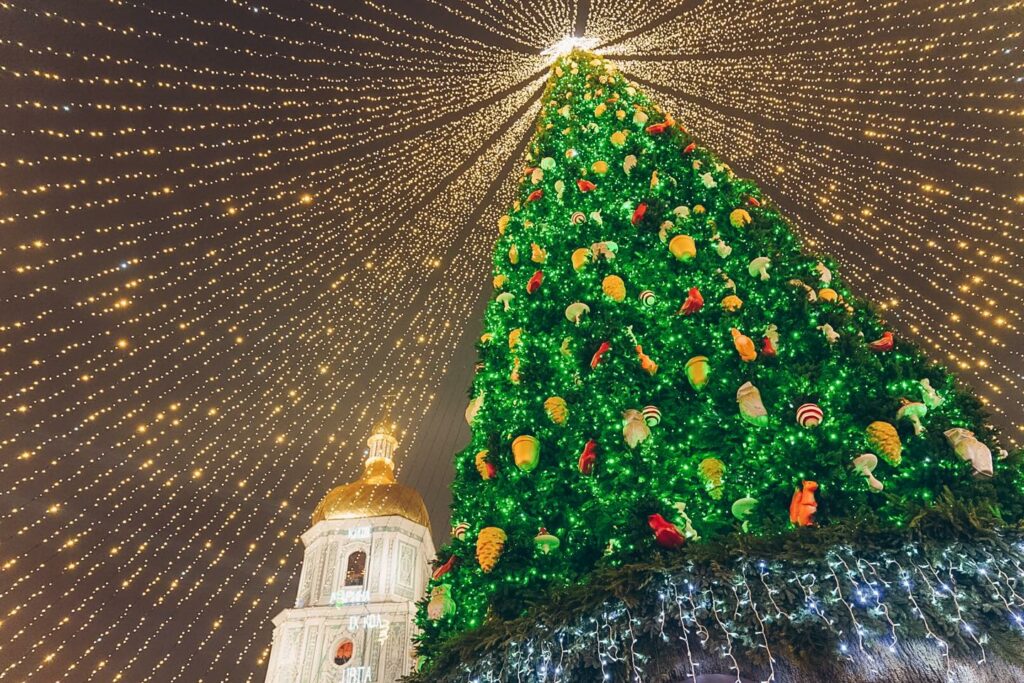Головна новорічна ялинка країни, Київ