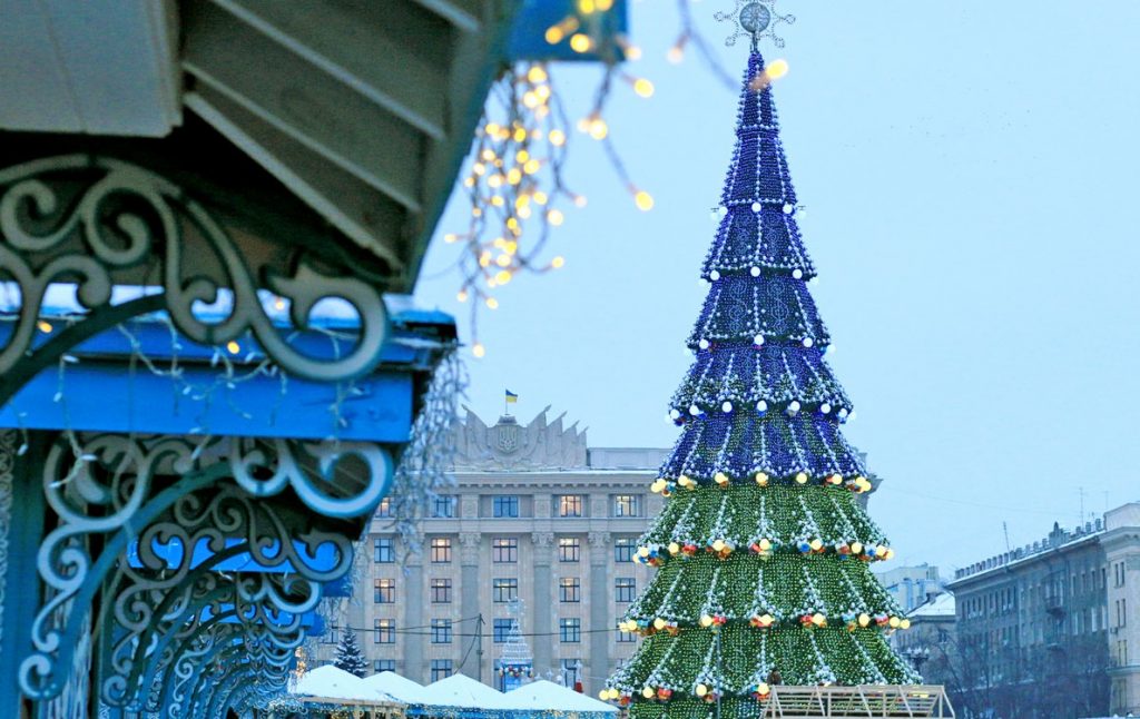 Новогодняя елка Харькова