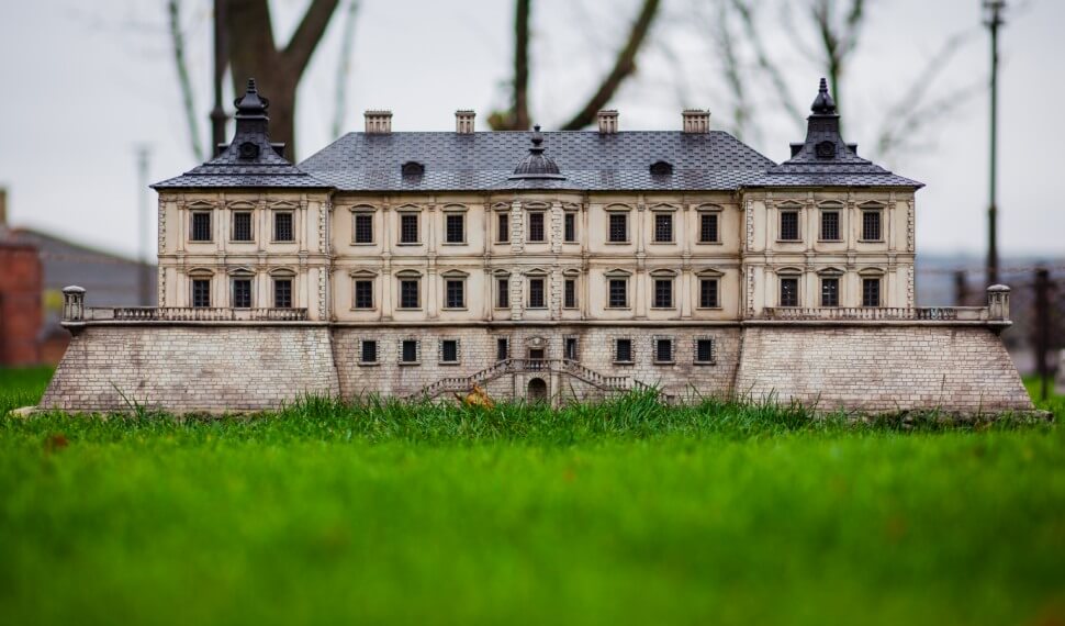 Подгорецкий замок в миниатюре