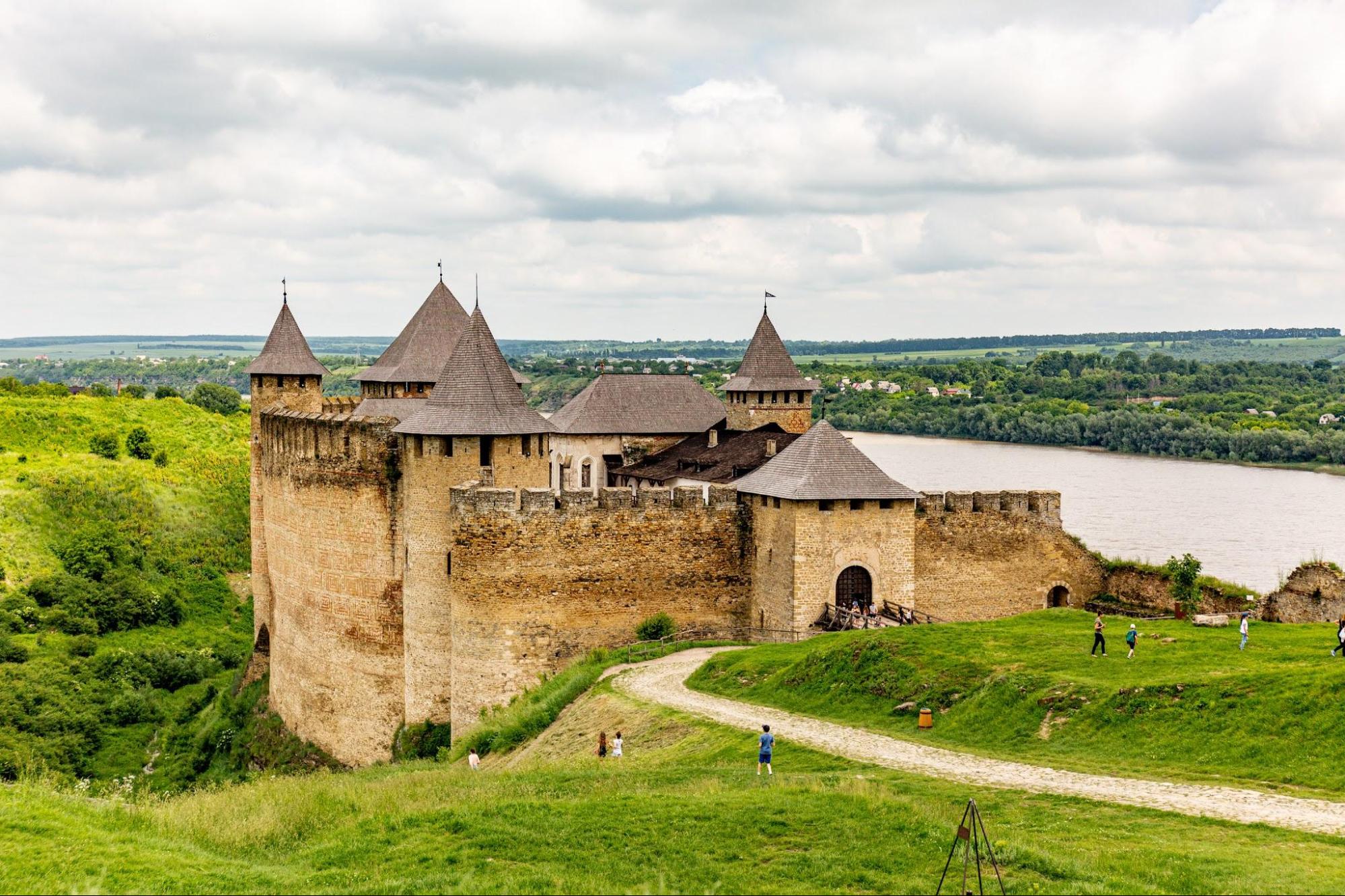 Хотинская крепость в своем величии