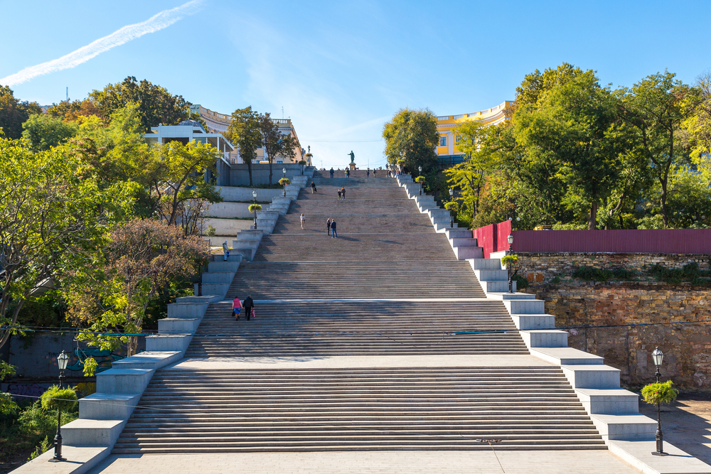 главная достопримечательность Одессы - Потемкинская лестница