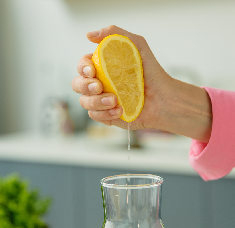Лимонный сок как альтернативный заменитель пищевой соли в еде