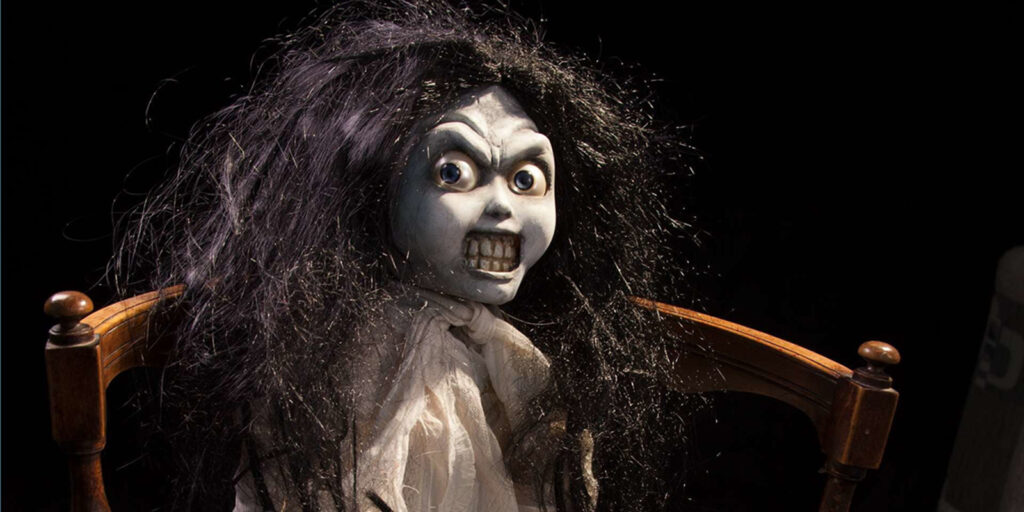 Жуткая кукла ведьмы для образа на хэллоуинскую вечеринку