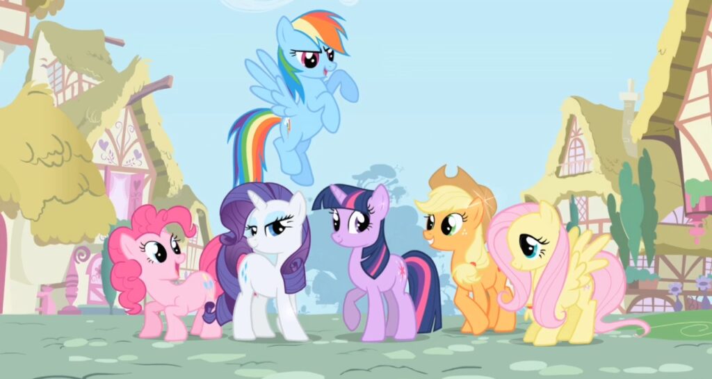 Мультфильм «My Little Pony: Дружба – это Чудо» для начального уровня