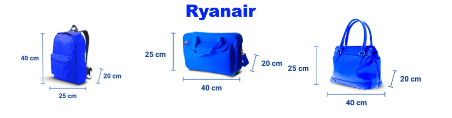 Нормы багажа Ryanair
