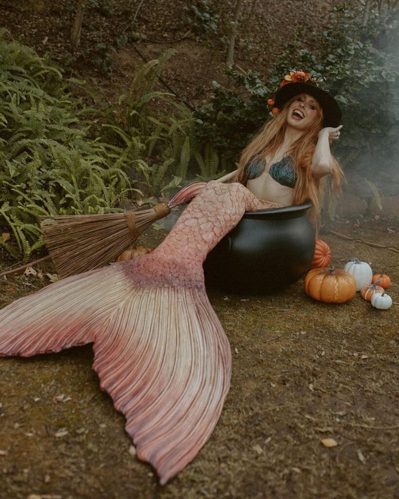 Оригінальний костюм русалки на Хелловін