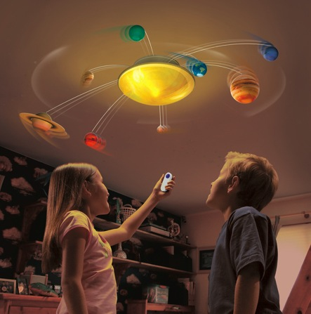 Подарить ребенку светильник «Солнечная система»