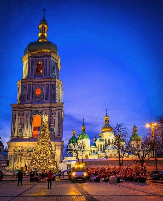 Посетить главную елку в Киеве