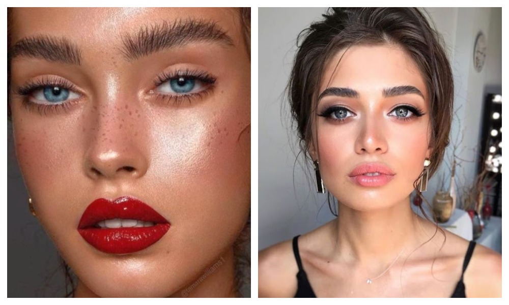 Сияющая кожа – модный тренд макияжа 2024