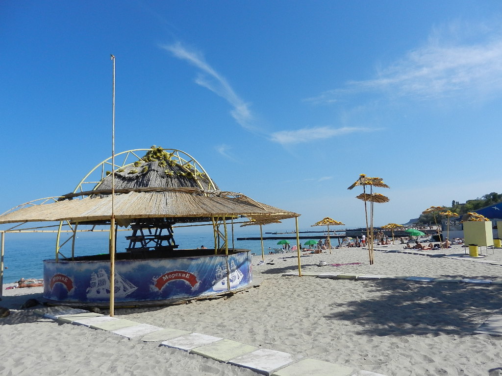Пляжі в Одесі – Курортний пляж на 13 станції Великого Фонтану
