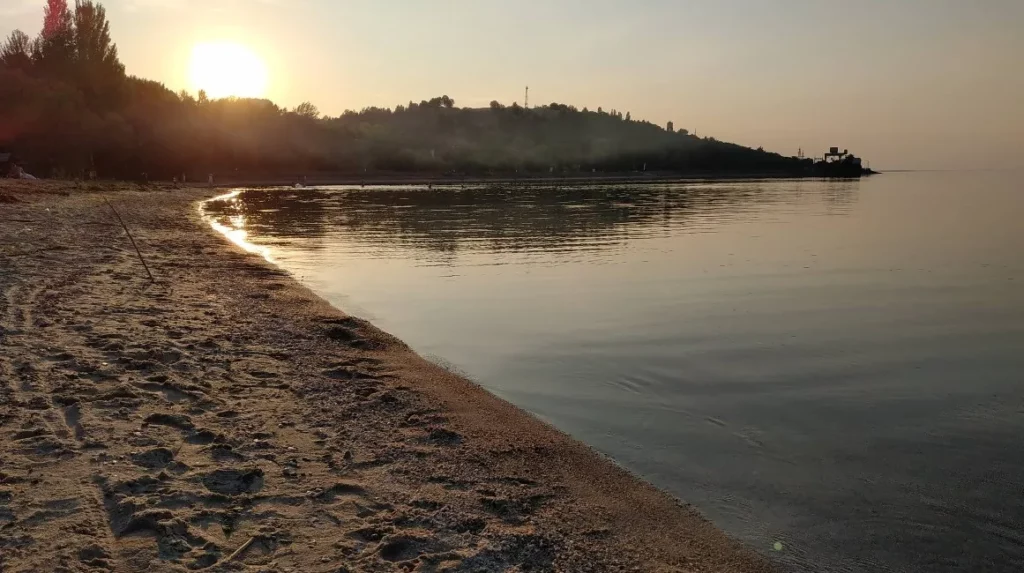 Пляжи на Киевском море