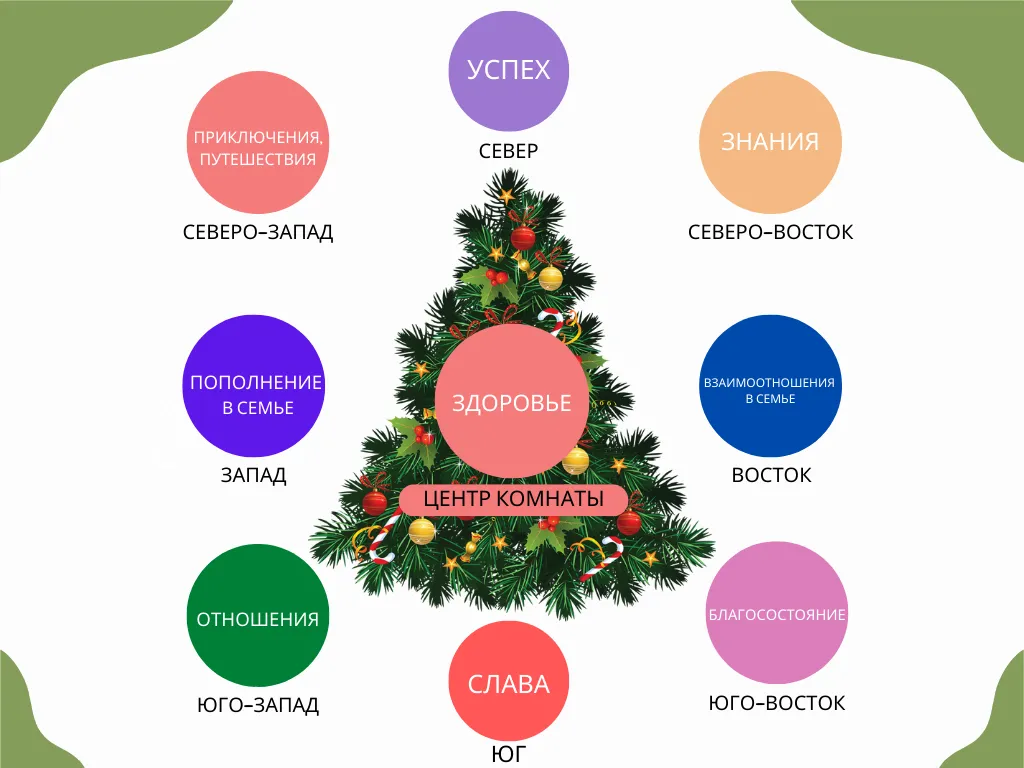 Находим идеальное место для новогодней елки