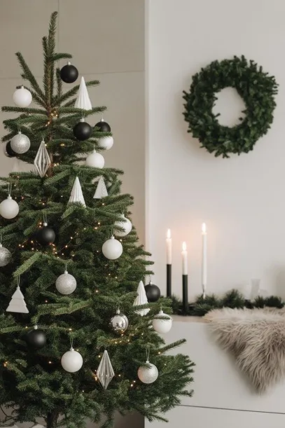 Современная минималистичная елка